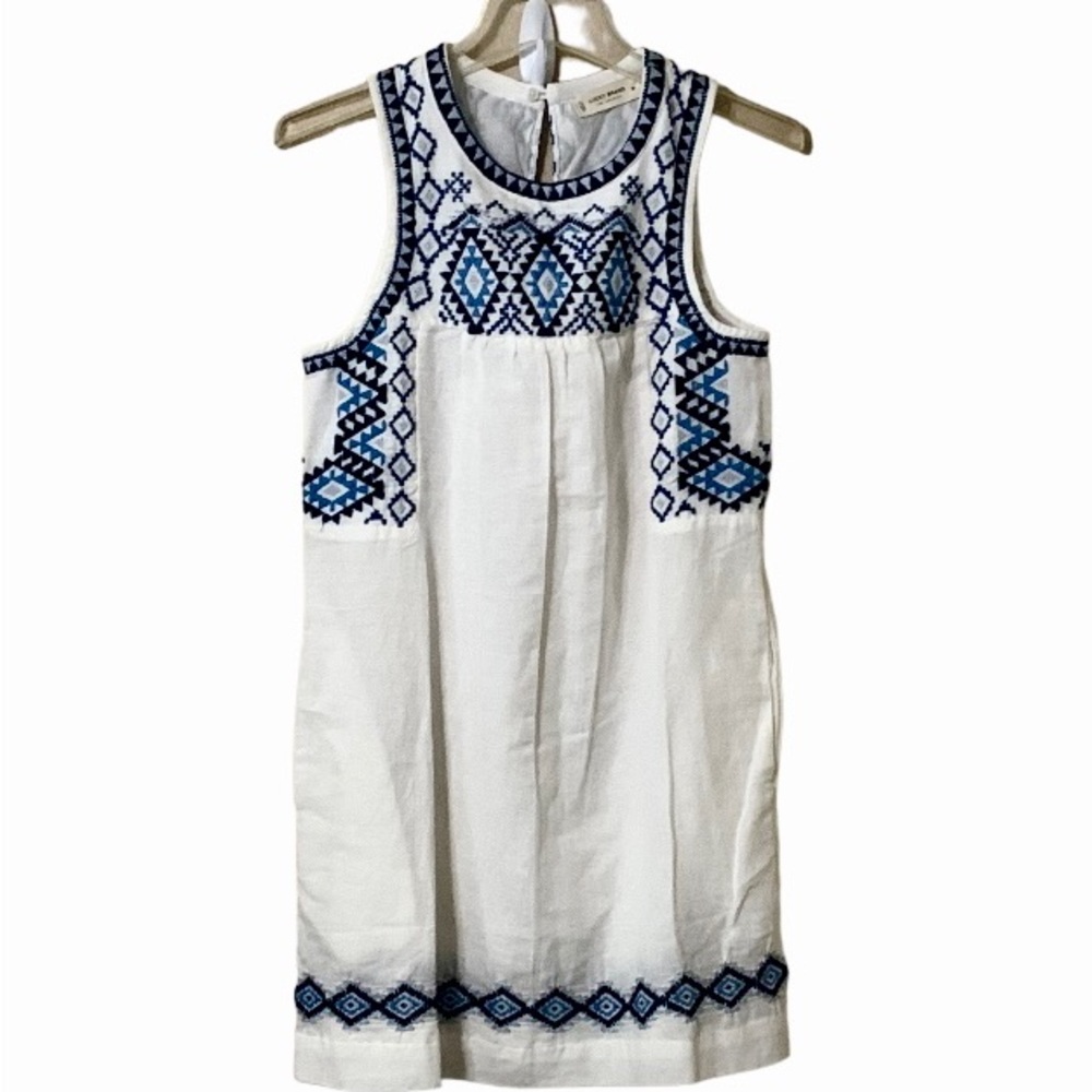 Lucky Brand Embroidered Dress Size XS